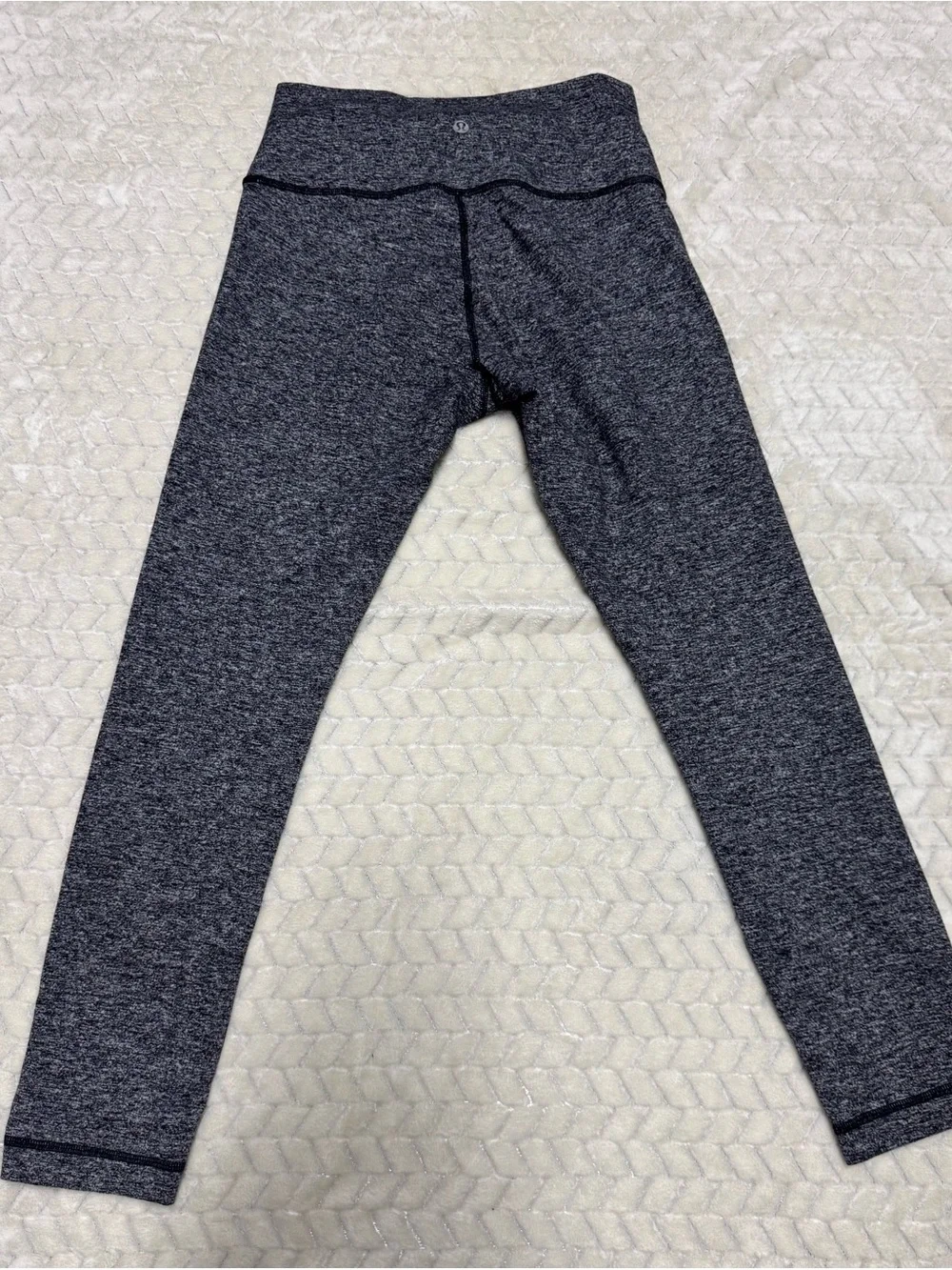 lululemon athletica Heathered Gray High-Rise Leggings